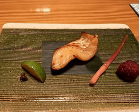 Dinner at Japanese cuisine Takamura (日本料理 たかむら)