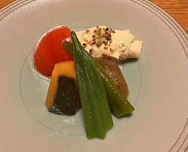 Dinner at Japanese cuisine Takamura (日本料理 たかむら)