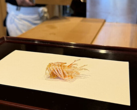 Dinner at Tempura Takeuchi (天ぷら たけうち)