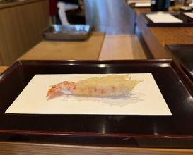 Dinner at Tempura Takeuchi (天ぷら たけうち)