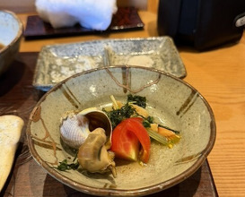 Dinner at Tempura Takeuchi (天ぷら たけうち)