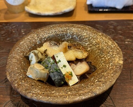 Dinner at Tempura Takeuchi (天ぷら たけうち)