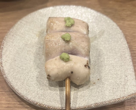 Dinner at Yakitori Taniguchi