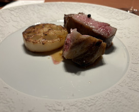 Dinner at tens. (tens.)