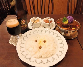 Dinner at European Curry Tomato (トマト)
