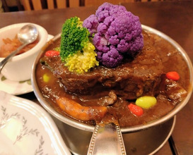 Dinner at European Curry Tomato (トマト)