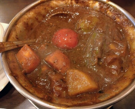 Dinner at European Curry Tomato (トマト)