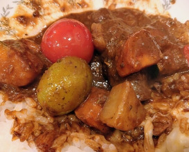 Dinner at European Curry Tomato (トマト)