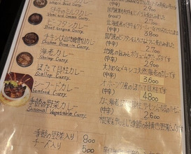 Dinner at European Curry Tomato (トマト)