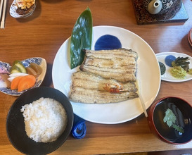 Dinner at Unagi Tei Tomoei (うなぎ亭 友栄)