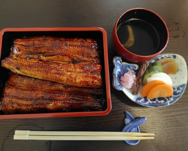 Dinner at Unagi Tei Tomoei (うなぎ亭 友栄)