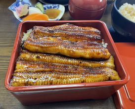 Dinner at Unagi Tei Tomoei (うなぎ亭 友栄)