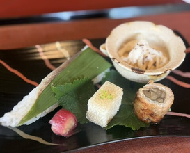 Dinner at Toraya Kochuan (虎屋 壺中庵)