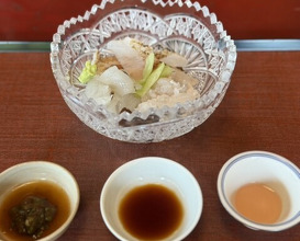 Dinner at Toraya Kochuan (虎屋 壺中庵)