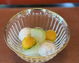 Dinner at Toraya Kochuan (虎屋 壺中庵)