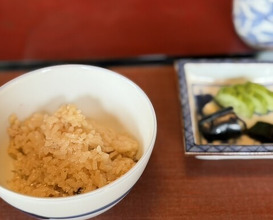 Dinner at Toraya Kochuan (虎屋 壺中庵)