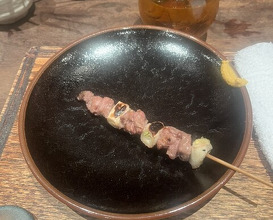 Dinner at Tori Shige (鳥茂)