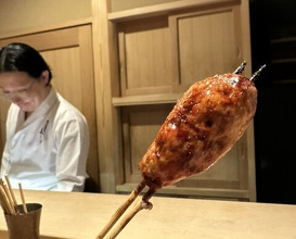 Dinner at Binchotan Yakitori Torishige (備長炭焼鳥 鳥しげ)