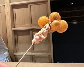 Dinner at Binchotan Yakitori Torishige (備長炭焼鳥 鳥しげ)