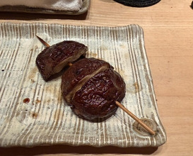 Dinner at Tori Shiki (鳥しき)