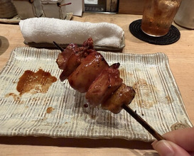 Dinner at Tori Shiki (鳥しき)