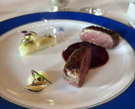 Dinner at TOUR D'ARGENT Toukyou (トゥールダルジャン 東京)