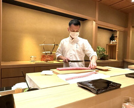 Dinner at Osaka Tenmangu Sushi Toyonaga (大阪天満宮 鮨とよなが)
