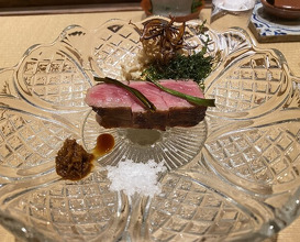 Dinner at Shorenin Monzeki Mae Tsukioka (青蓮院門跡前 月おか)