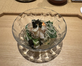 Dinner at Shorenin Monzeki Mae Tsukioka (青蓮院門跡前 月おか)