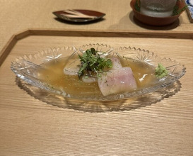 Dinner at Shorenin Monzeki Mae Tsukioka (青蓮院門跡前 月おか)