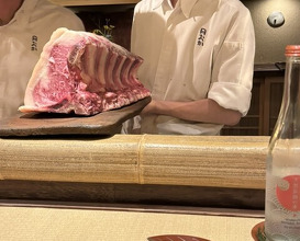 Dinner at Shorenin Monzeki Mae Tsukioka (青蓮院門跡前 月おか)