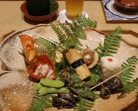 Dinner at Shorenin Monzeki Mae Tsukioka (青蓮院門跡前 月おか)