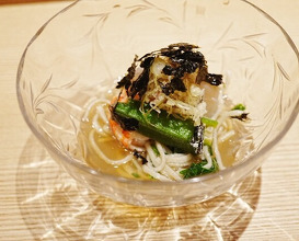 Dinner at Shorenin Monzeki Mae Tsukioka (青蓮院門跡前 月おか)