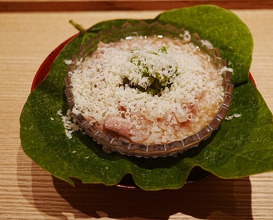Dinner at Shorenin Monzeki Mae Tsukioka (青蓮院門跡前 月おか)
