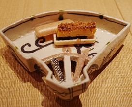 Dinner at Shorenin Monzeki Mae Tsukioka (青蓮院門跡前 月おか)