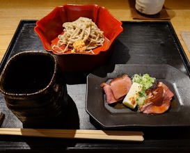 Dinner at Tsukumo (白)