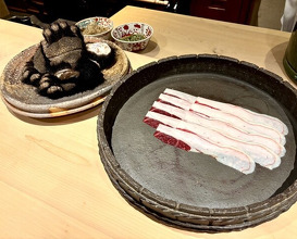 Dinner at Uemura