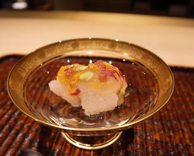Dinner at Uemura