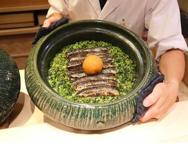 Dinner at Uemura