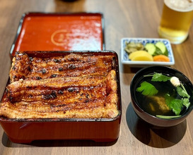 Dinner at Unagi Uomasa (うなぎ 魚政)