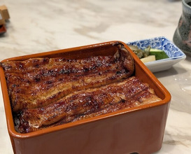 Dinner at Unagi Uomasa (うなぎ 魚政)