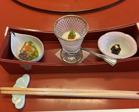 Dinner at Wada Kin (和田金)