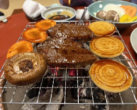 Dinner at Wada Kin (和田金)