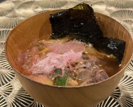 Dinner at Nakatsu Woniku