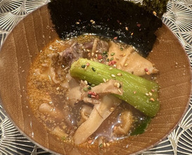 Dinner at Nakatsu Woniku