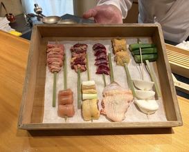 Dinner at Tori Yamamoto (とり やまもと)