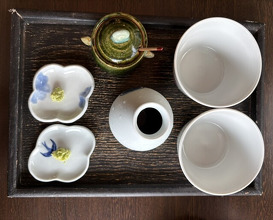 Dinner at Ishiusuhiki Soba Kobo Yama no Mi (石臼挽き蕎麦香房 山の実)