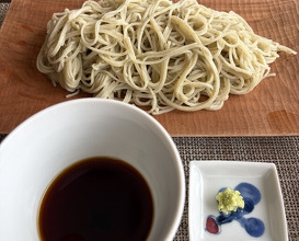 Dinner at Ishiusuhiki Soba Kobo Yama no Mi (石臼挽き蕎麦香房 山の実)
