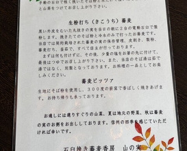 Dinner at Ishiusuhiki Soba Kobo Yama no Mi (石臼挽き蕎麦香房 山の実)