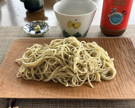 Dinner at Ishiusuhiki Soba Kobo Yama no Mi (石臼挽き蕎麦香房 山の実)